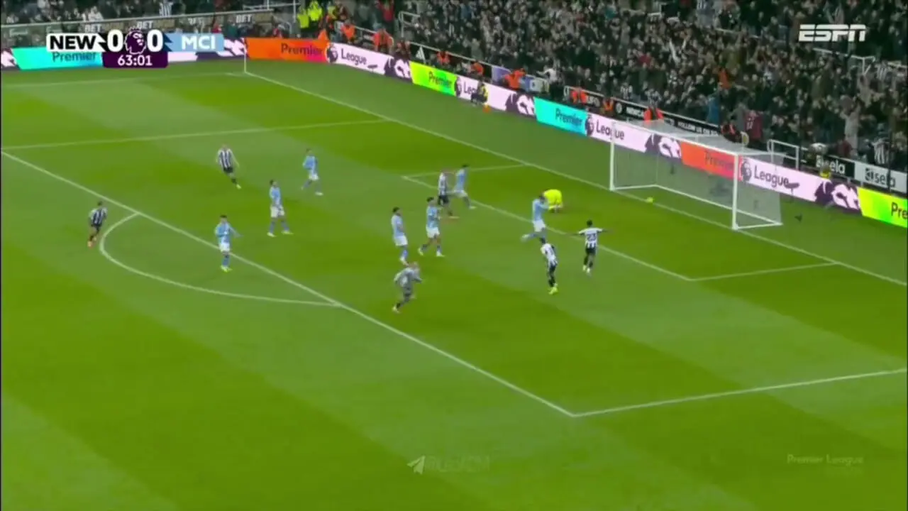 ویدیو: گل اول نیوکاسل به منچسترسیتی توسط بارنس