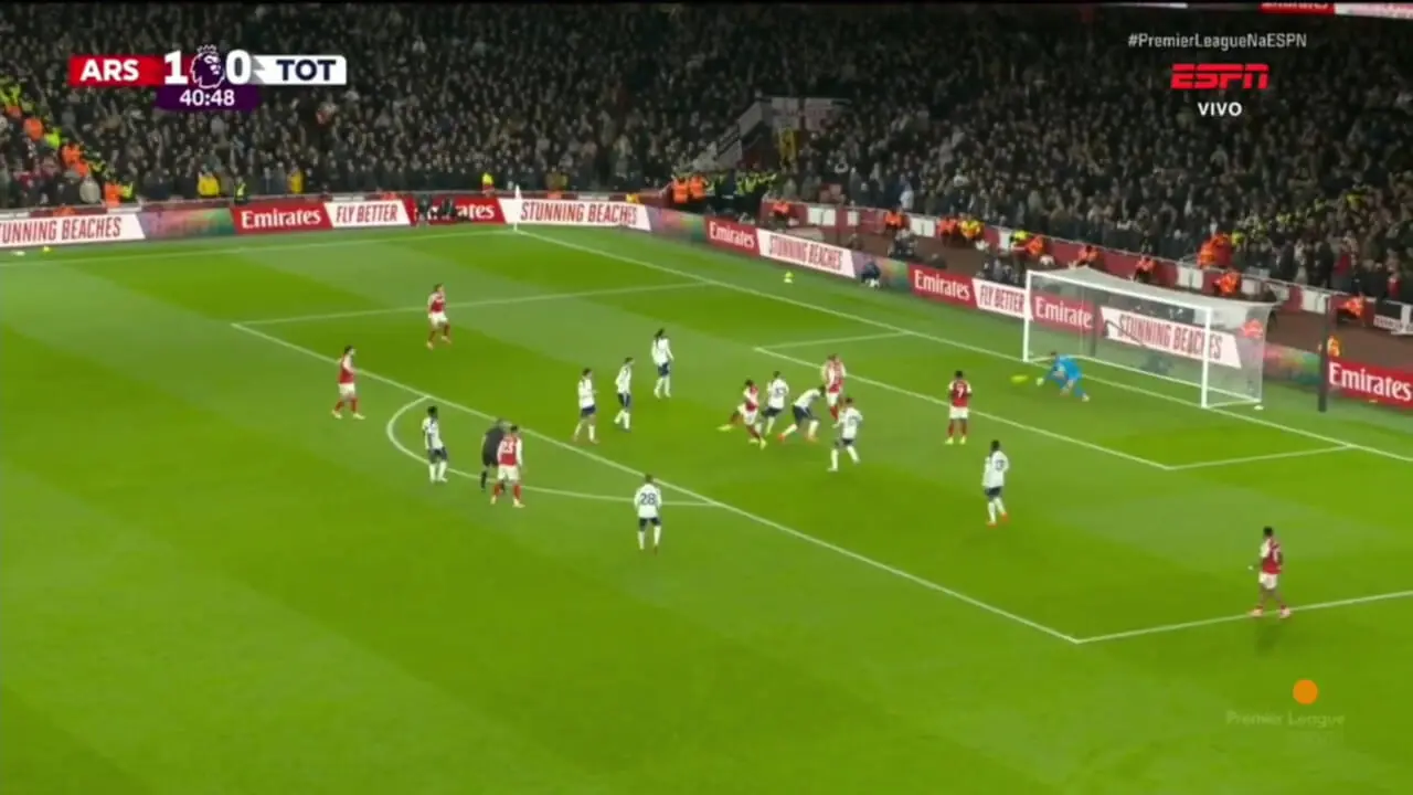 ویدیو: گل دوم آرسنال به تاتنهام توسط ازه