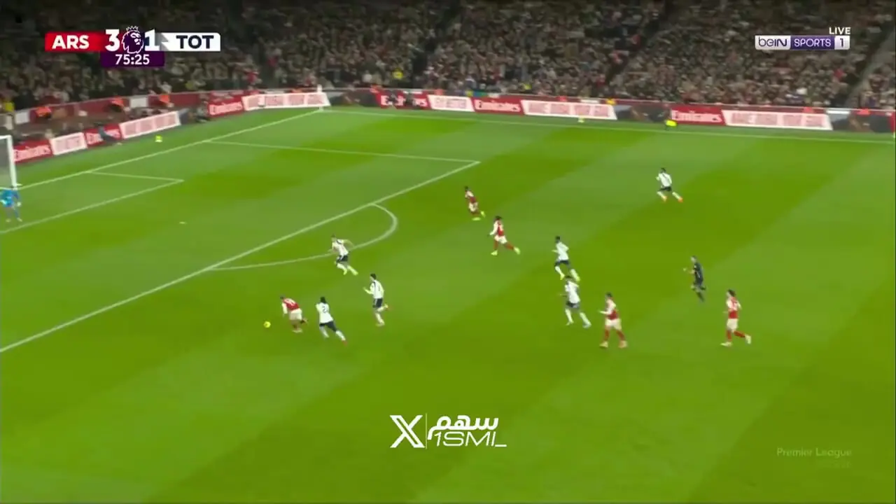 ویدیو: گل چهارم آرسنال به تاتنهام توسط ازه