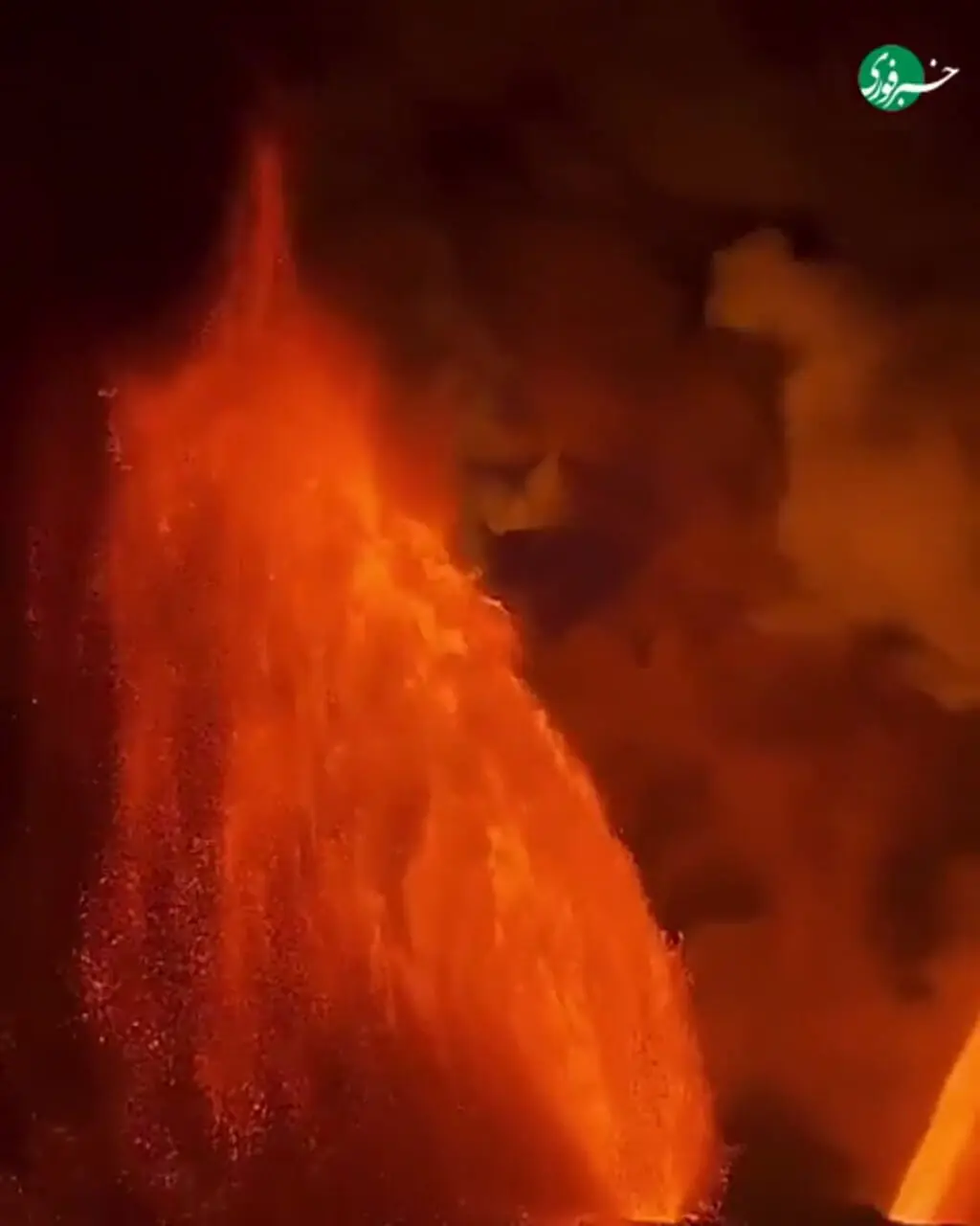 فوران ترسناک آتش فشان کیلاوئا در جزایر هاوایی