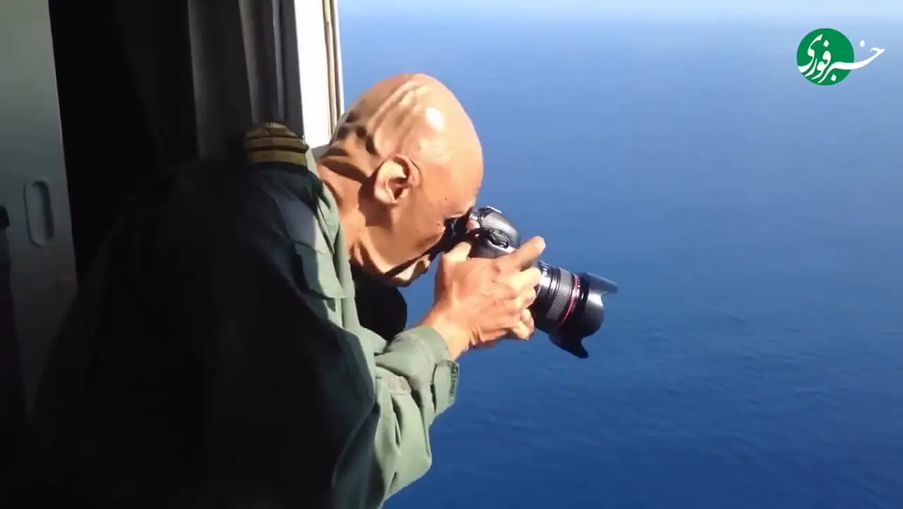 ویدئویی از تلاش و زحمت یک عکاس در آسمان