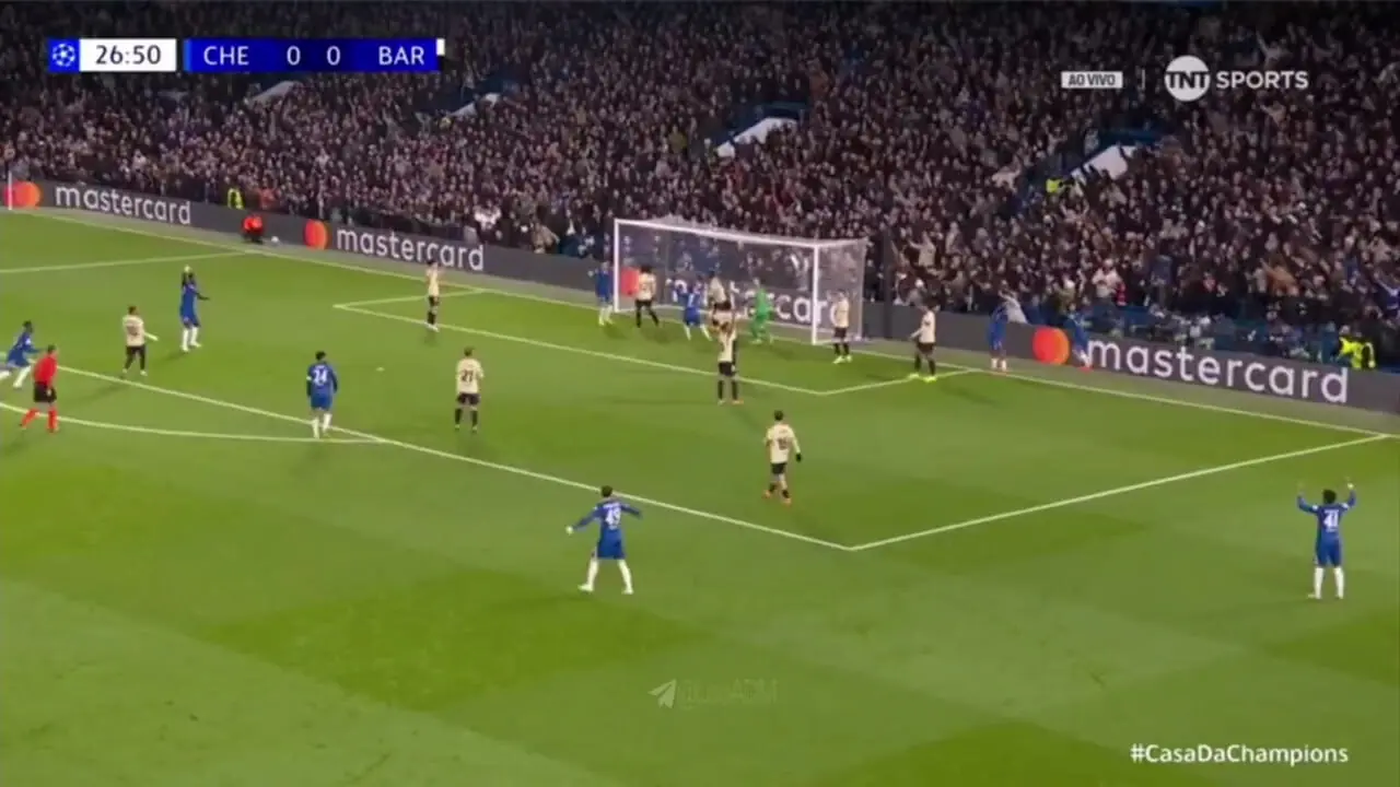 ویدیو: گل اول چلسی به بارسلونا با گل به خودی کنده