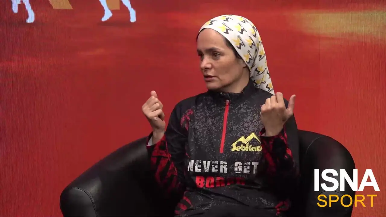 خاطره زن کوهنورد ایران از خطر سقوط در کی‌۲