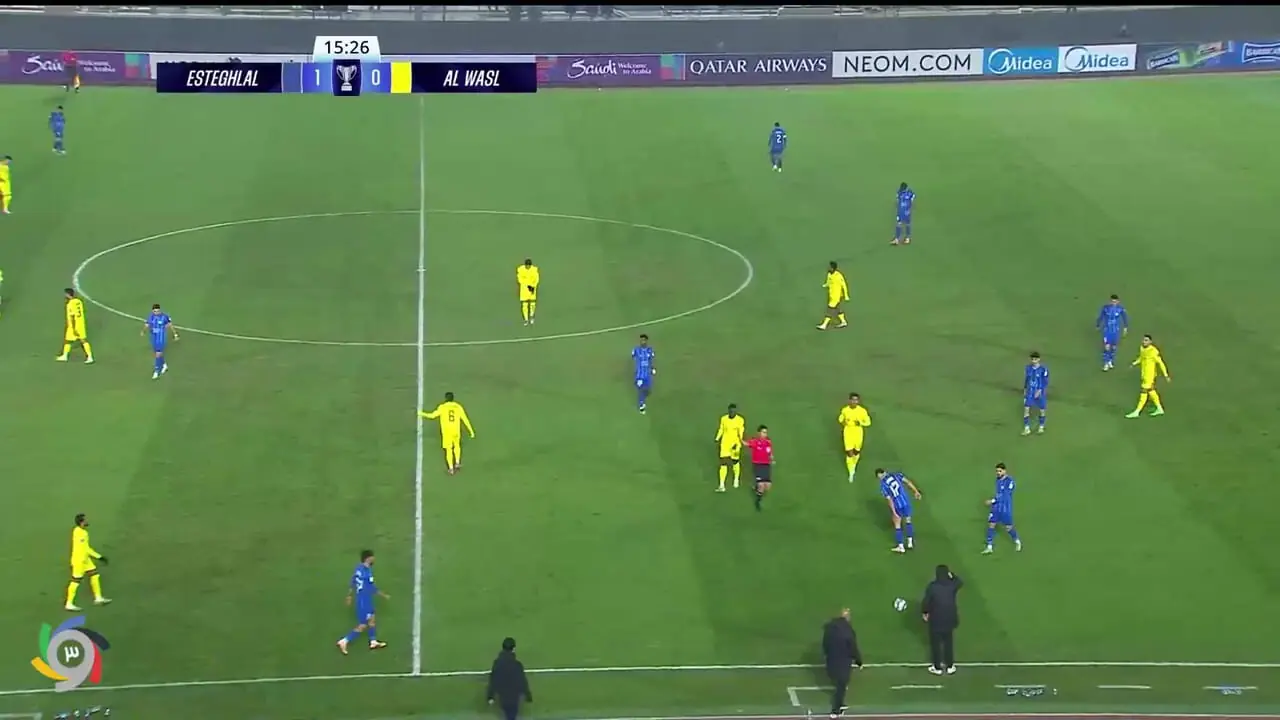 مصدومیت منیر الحدادی و تعویض اجباری برای استقلال