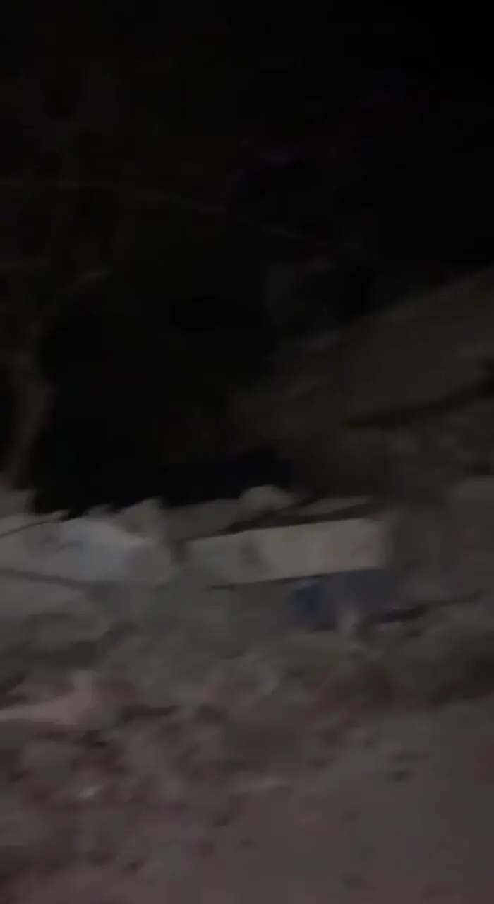 بولدزرهای ارتش اسرائیل شهرک طمون در کرانه باختری را شخم زدند