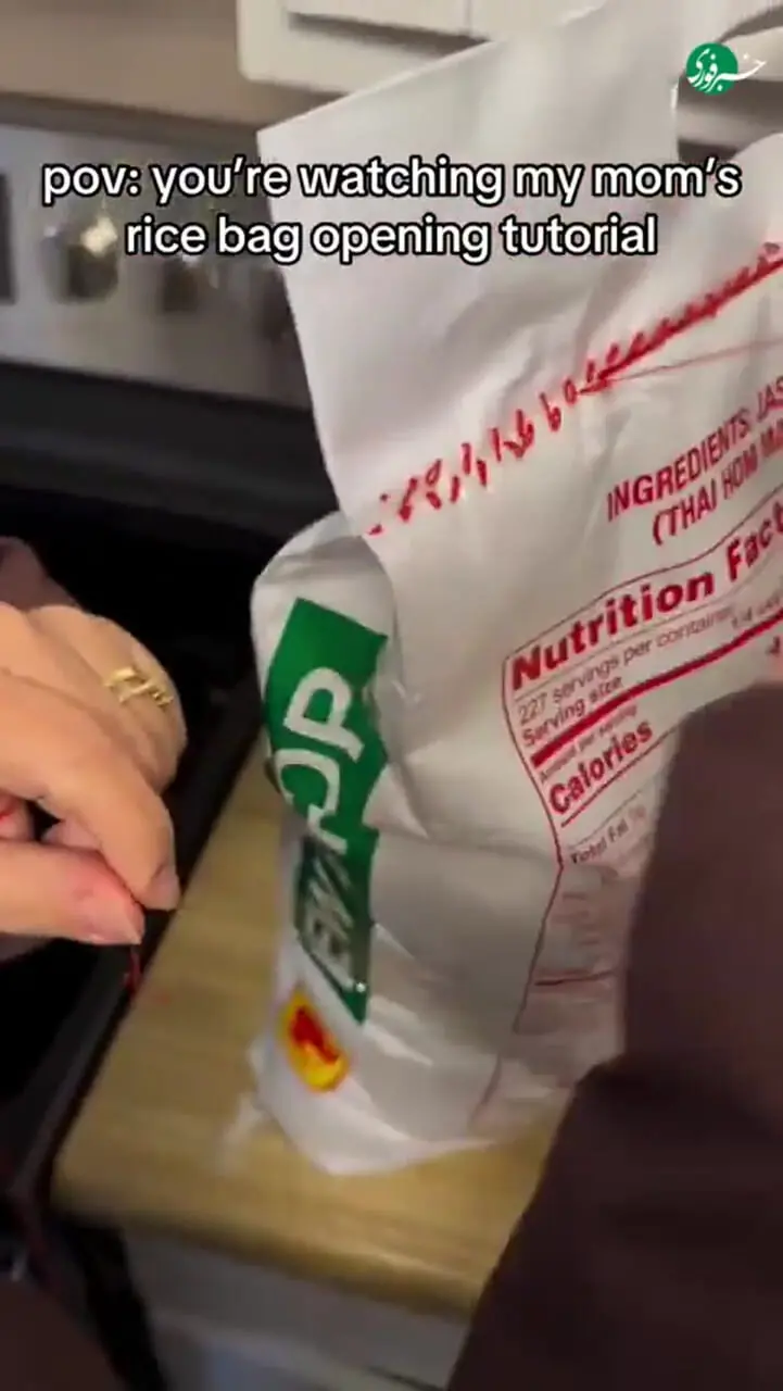 روش باز کردن آسان دوخت کیسههای برنج