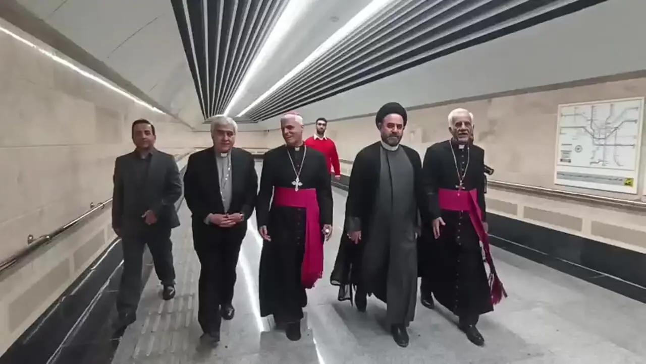 افتتاح ایستگاه مترو مریم مقدس