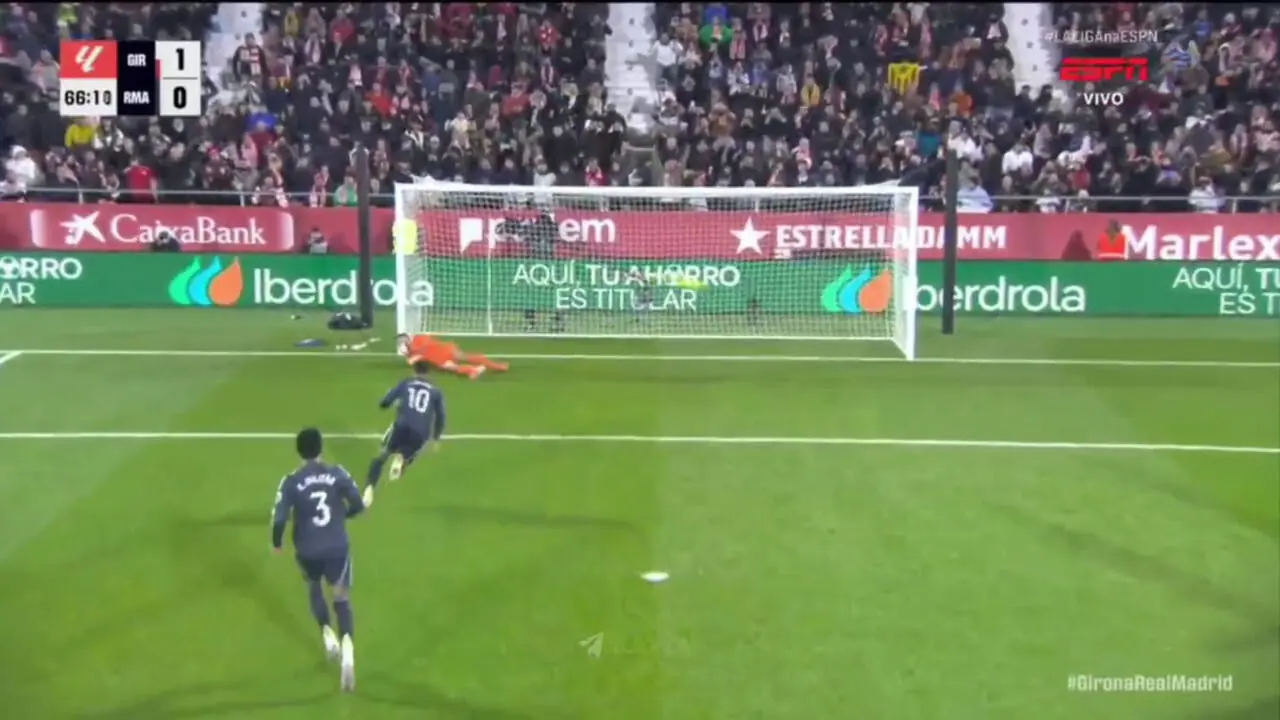 ویدیو: گل اول رئال مادرید به خیرونا توسط امباپه