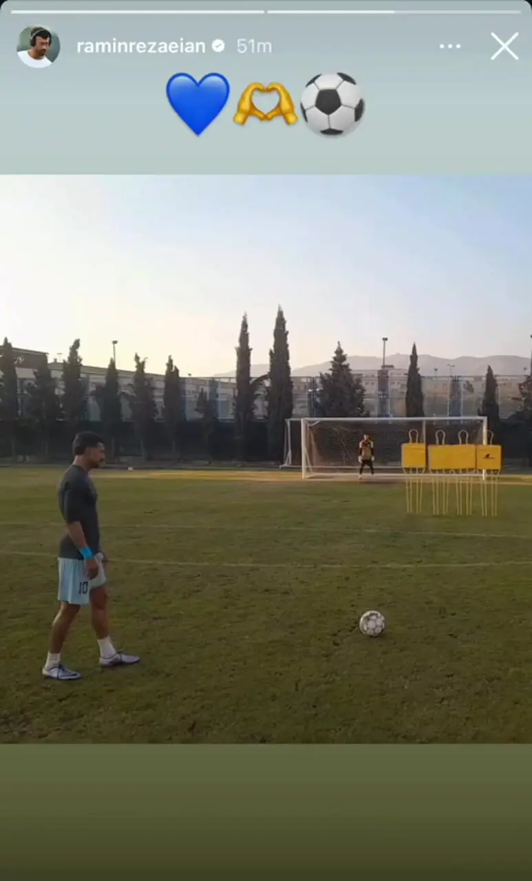 رامین برای پرسپولیس خط و نشان کشید