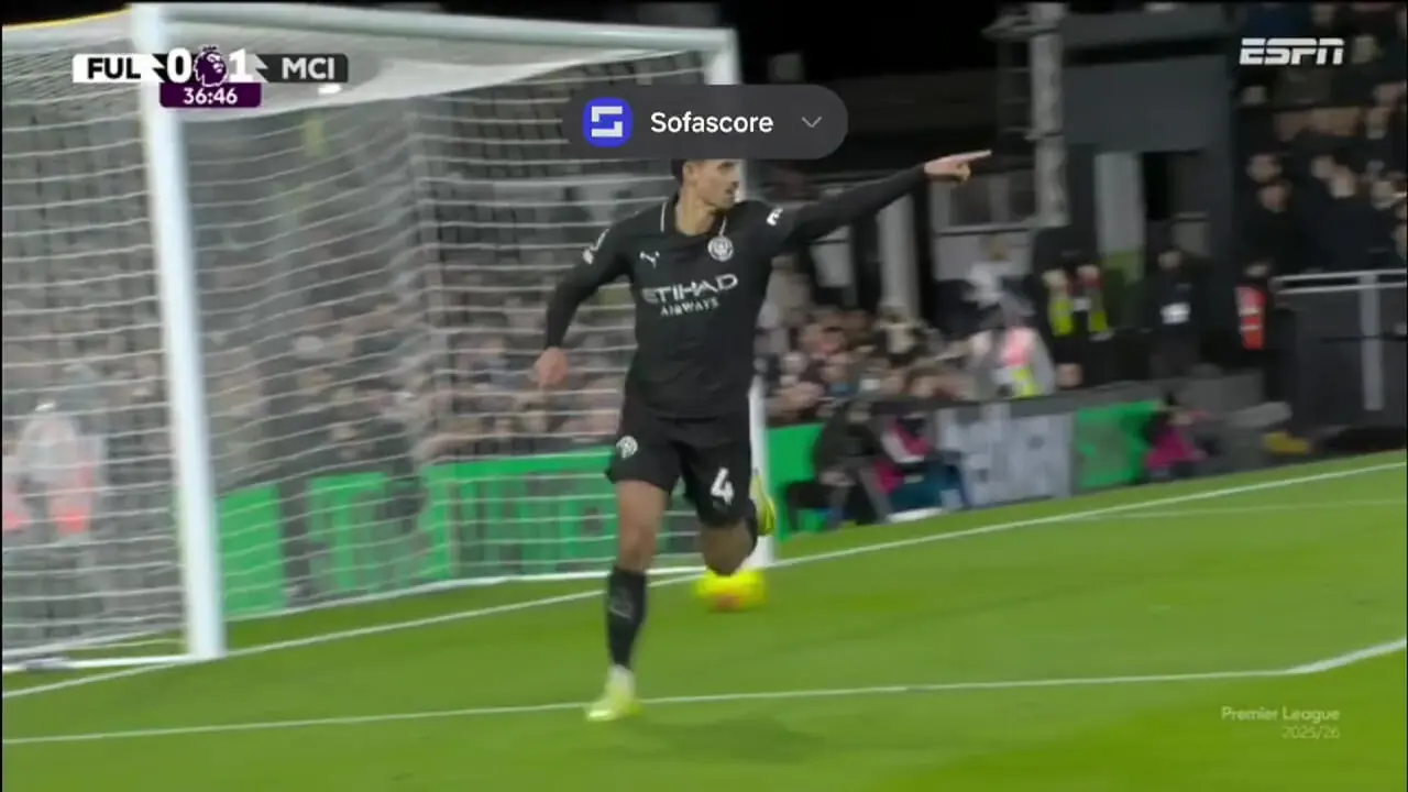 ویدیو: گل دوم منچسترسیتی به فولام توسط هالند