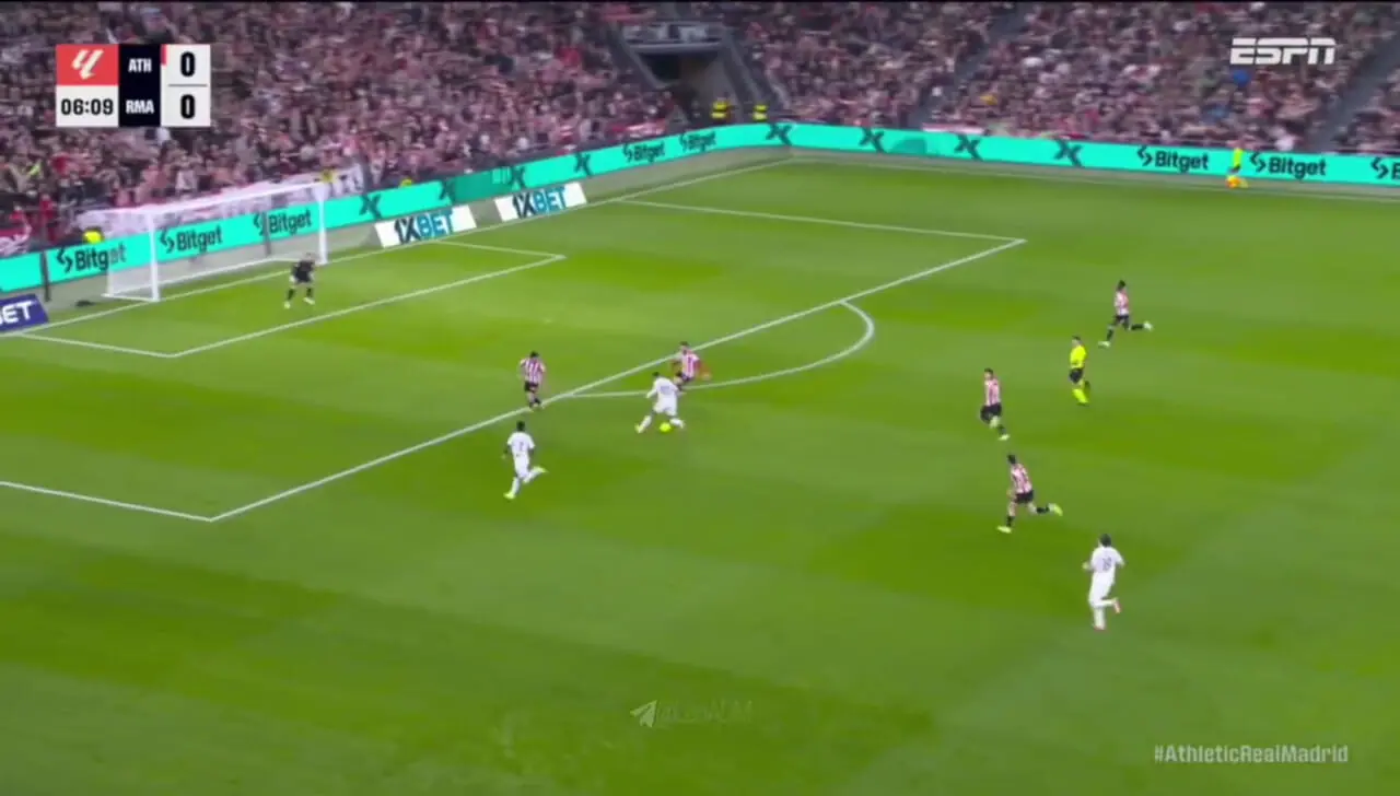 ویدیو: گل اول رئال مادرید به بیلبائو توسط امباپه