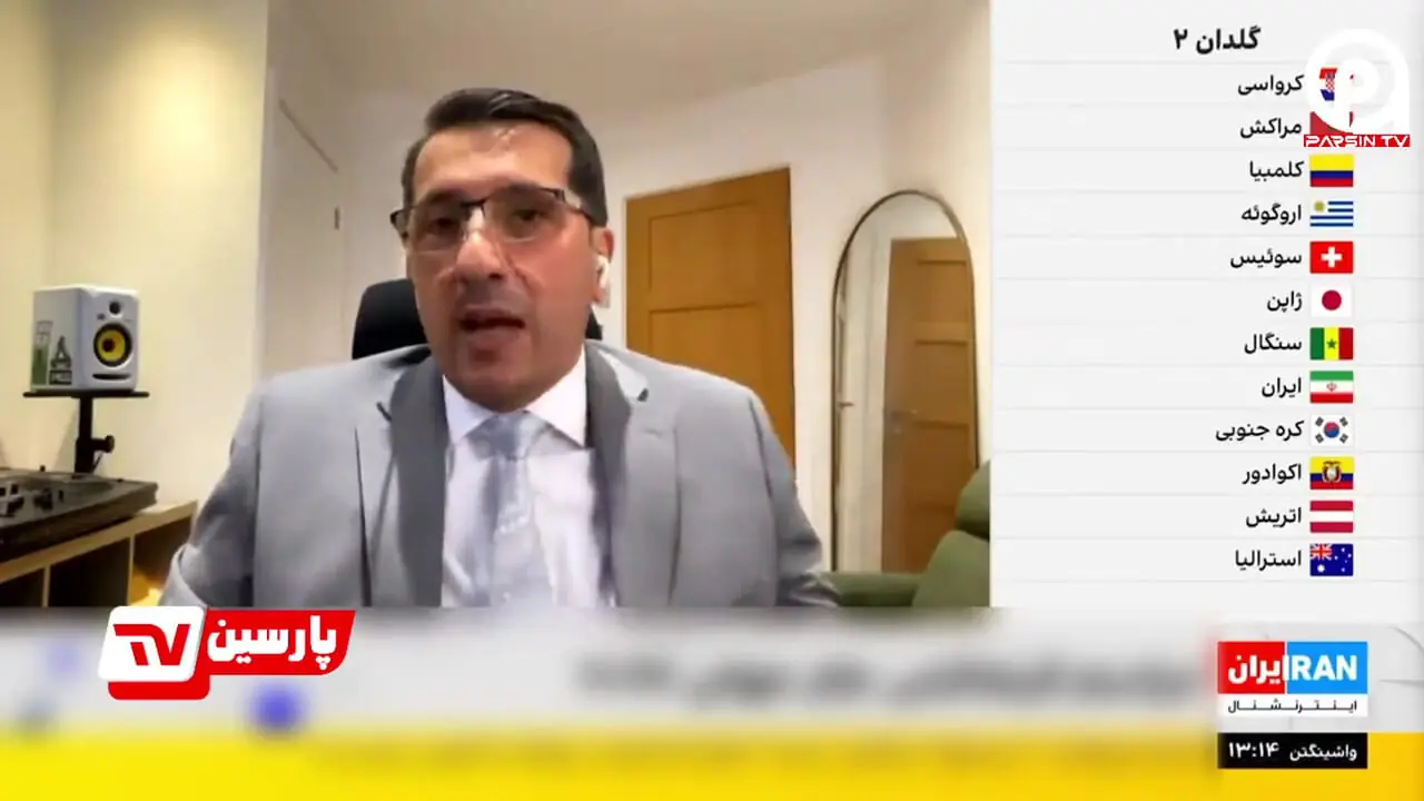 سنگ تمام «مزدک میرزایی» برای تلویزیون موساد؛ دوست نداریم ایران برنده باشد!