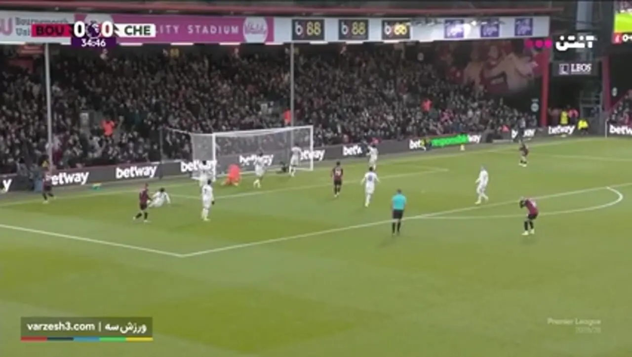 ویدیو: خلاصه بازی بورنموث و چلسی