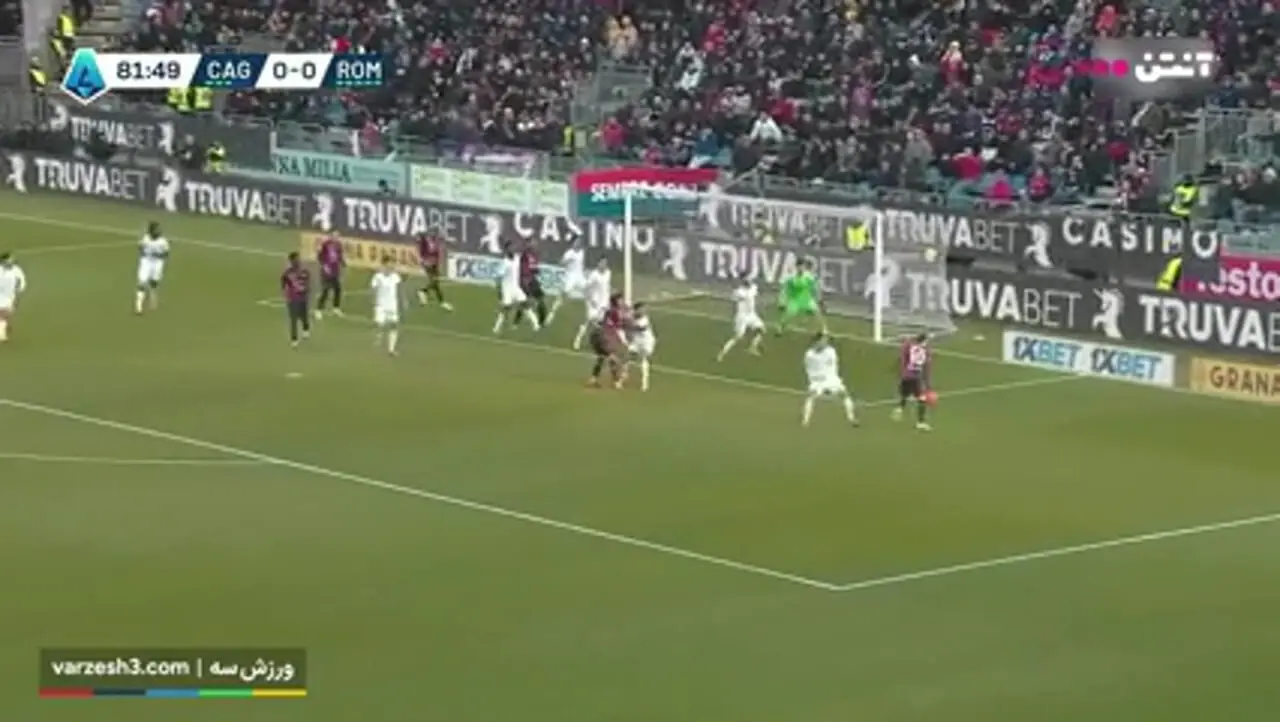 ویدیو: خلاصه بازی کالیاری و رم