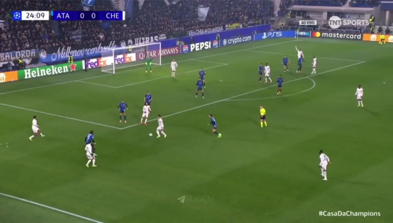 ویدیو: گل اول چلسی به آتالانتا توسط ژوائو پدرو