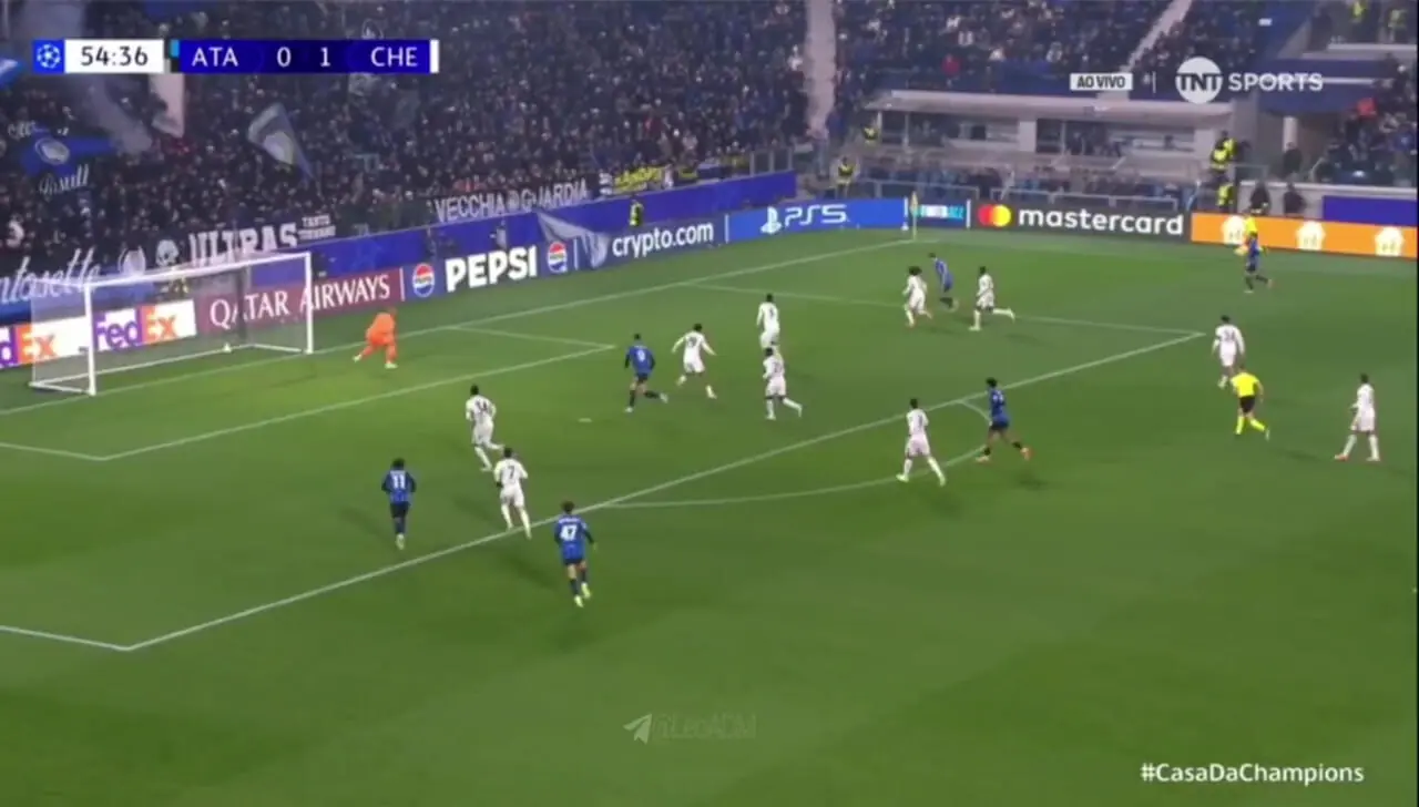 ویدیو: گل اول آتالانتا به چلسی توسط اسکاماکا