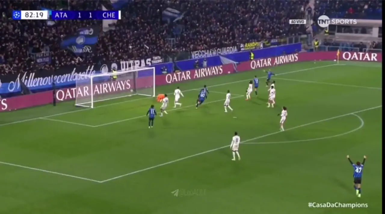 ویدیو: گل دوم آتالانتا به چلسی توسط د کتلاره