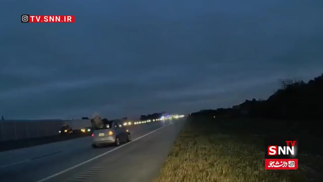 سقوط هواپیمای کوچک روی خودرو در فلوریدا آمریکا!