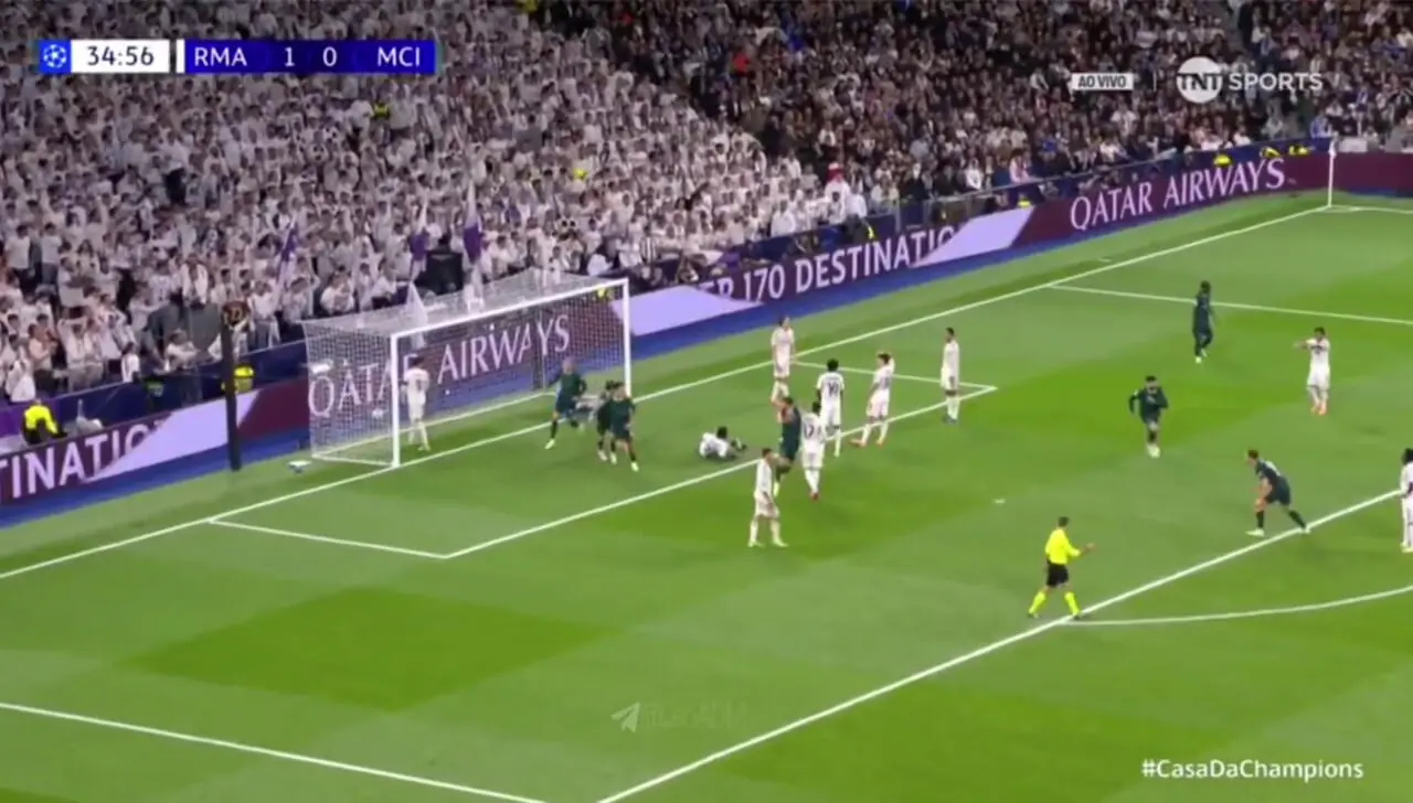 ویدیو: گل اول منچسترسیتی به رئال مادرید توسط اوریلی