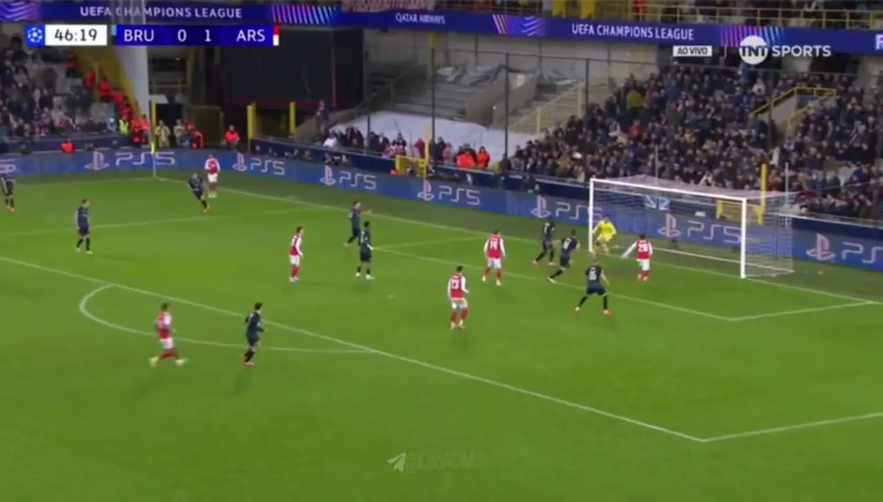 ویدیو: گل دوم آرسنال به کلوب بروژ توسط مادوئکه