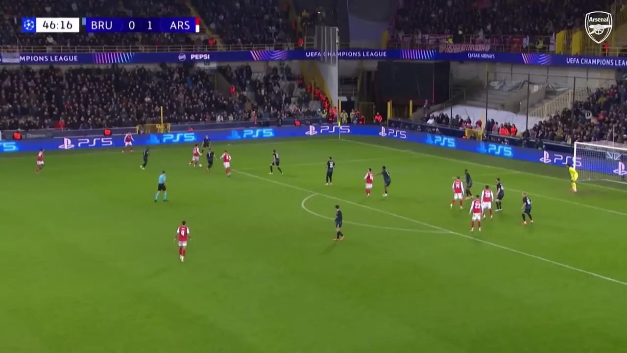 ویدئو: خلاصه بازی کلوب بروژ 0-3 آرسنال