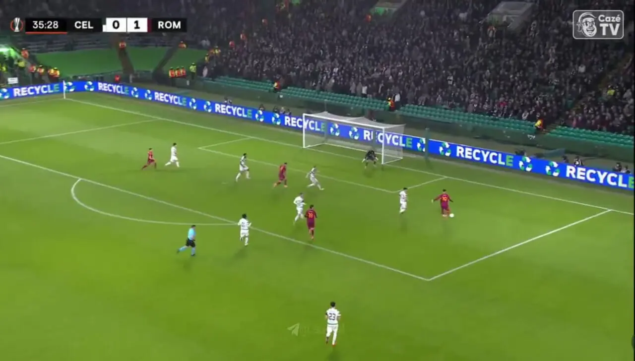 ویدیو: گل دوم رم به سلتیک توسط فرگوسن