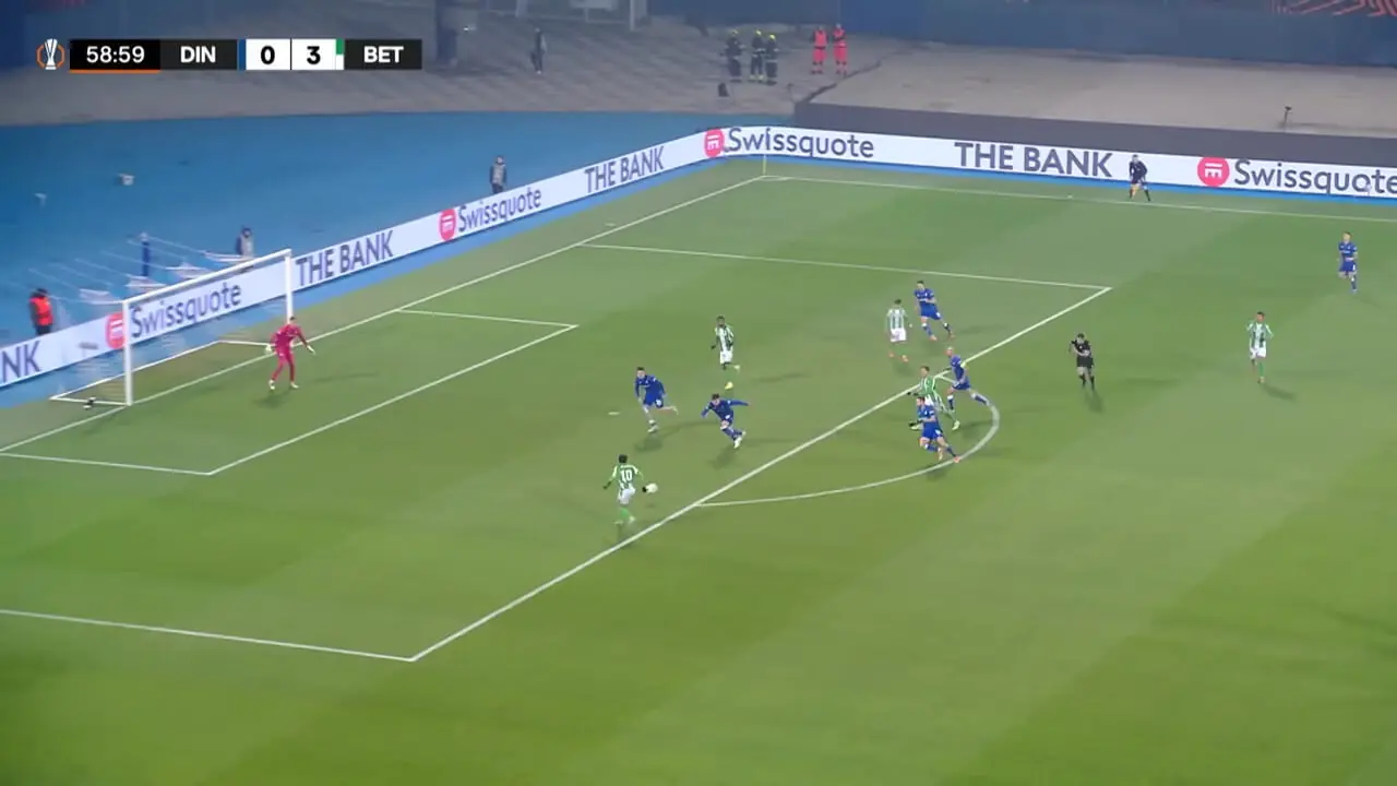 ویدئو: خلاصه بازی رئال بتیس 3-1 دیناموزاگرب