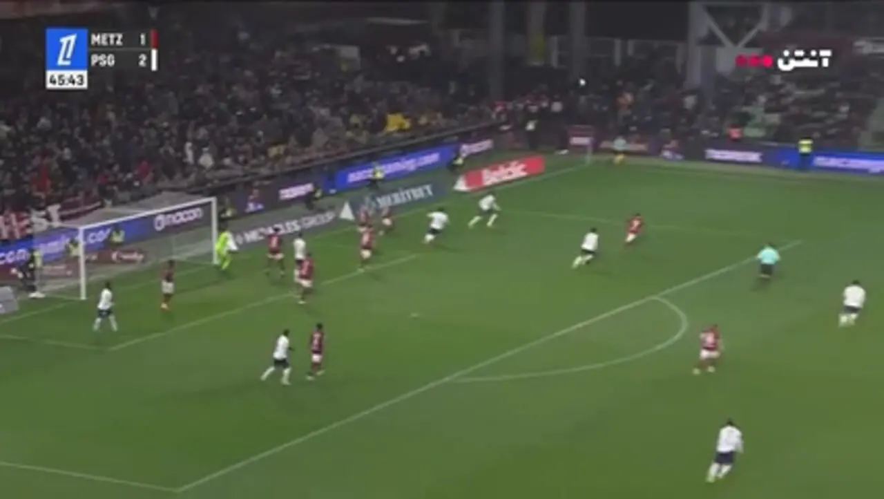 ویدیو: خلاصه بازی متز 2 - پاری سن ژرمن 3