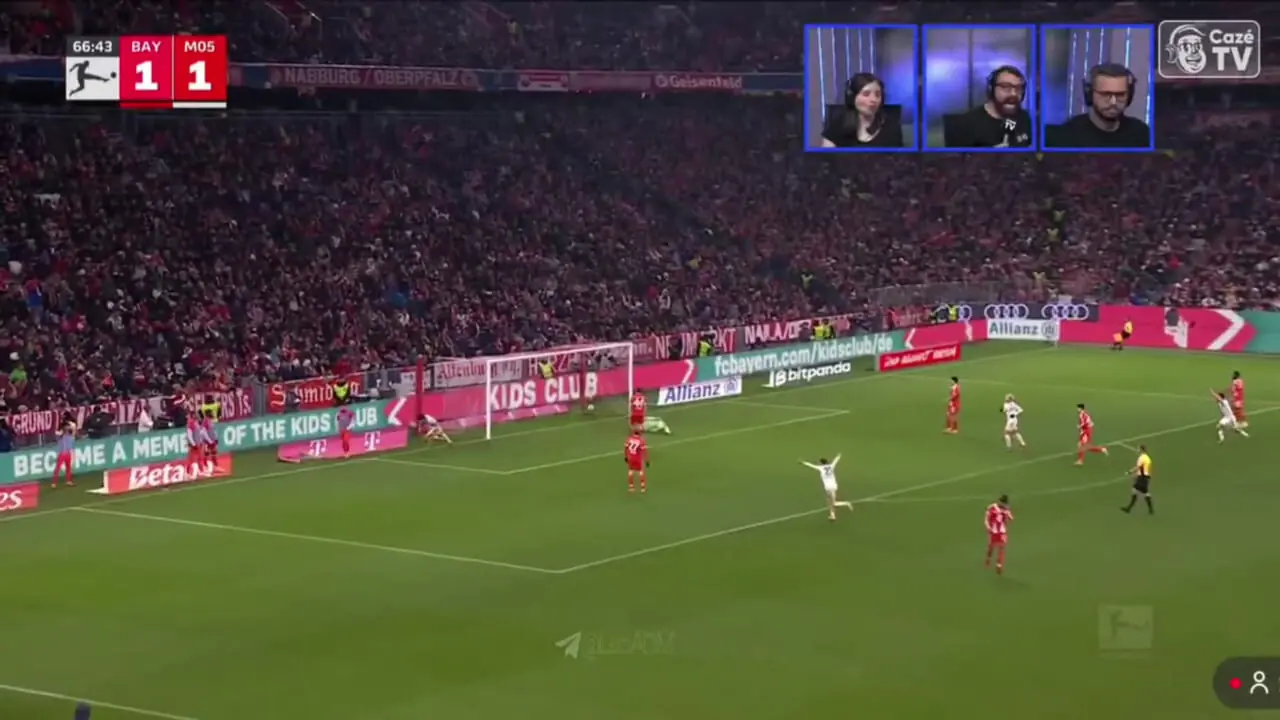 شگفتی در حال تکمیل: گل دوم ماینس مقابل بایرن مونیخ توسط مهاجم کرهای