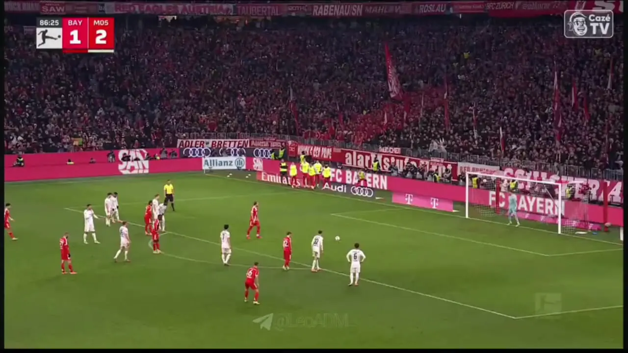 ویدیو: گل دوم بایرن مونیخ به ماینتس توسط هری کین