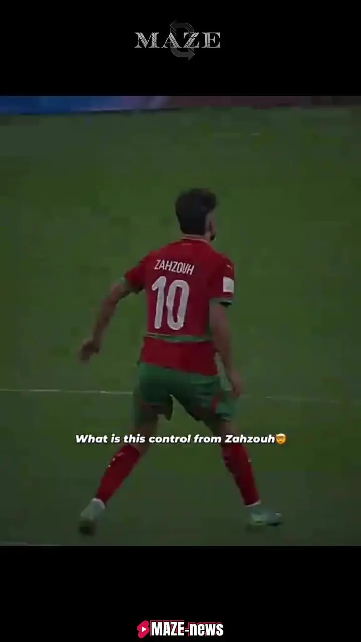 ویدئو: کنترل توپ جالب بازیکن مراکش در رقابتهای عرب کاپ