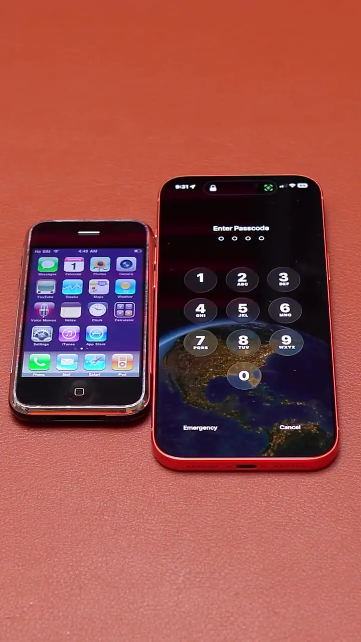 نگاهی به تفاوتهای نخستین آیفون با آیفون ۱۷