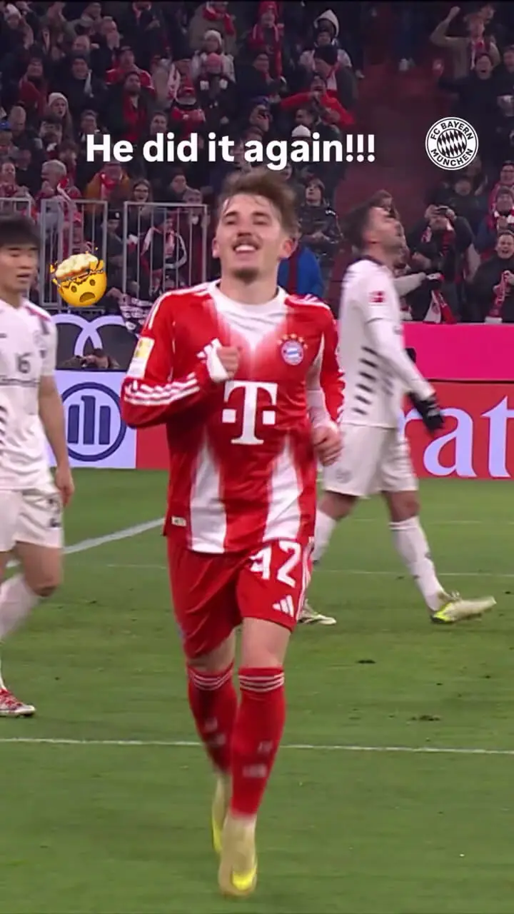 ویدئو: گل ستاره 17 ساله و واکنش جالب توماس مولر