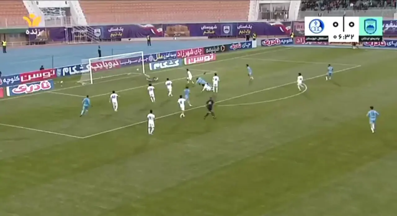 ویدیو: گل اول چادرملو به استقلال خوزستان توسط رنه بوبو