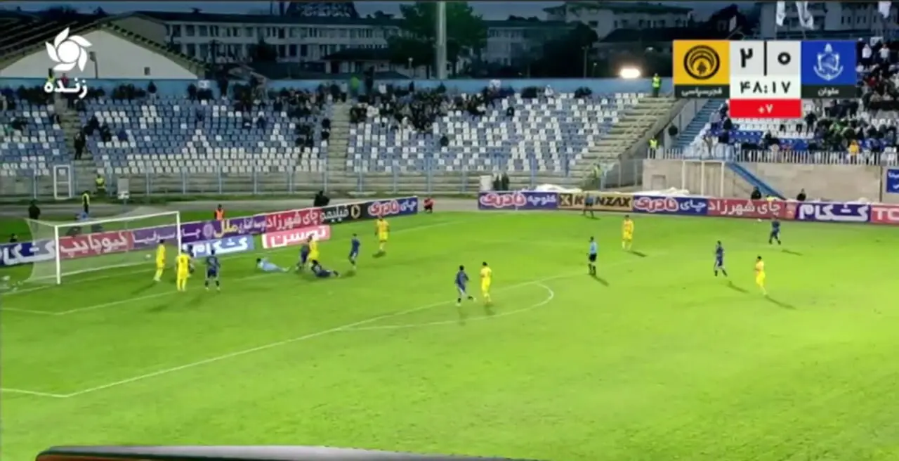 ویدیو: گل سوم فجرسپاسی به ملوان توسط اسماعیلی