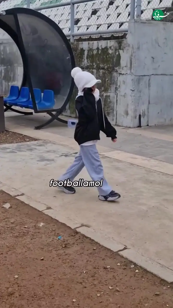 قاب زیبای خواهر برادری در لیگ نونهالان