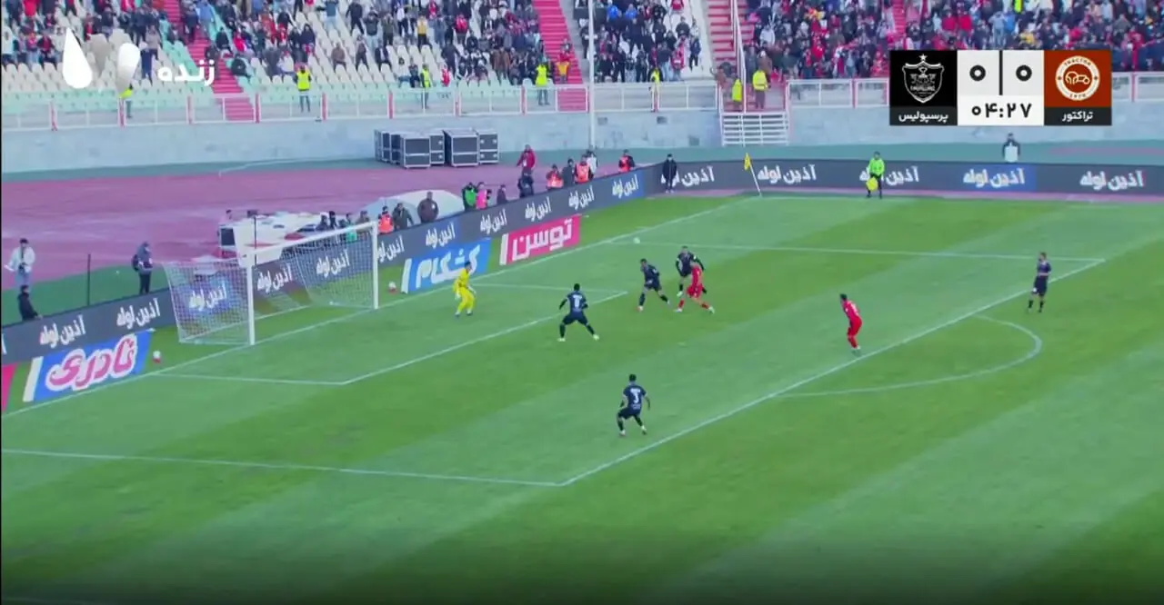 نیازمند با مهار ضربه ترابی ناجی دروازه پرسپولیس شد