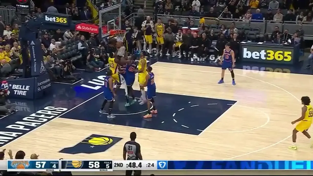 ویدئو: خلاصه بسکتبال ایندیانا پیسرز 113 - نیویورک نیکس 114