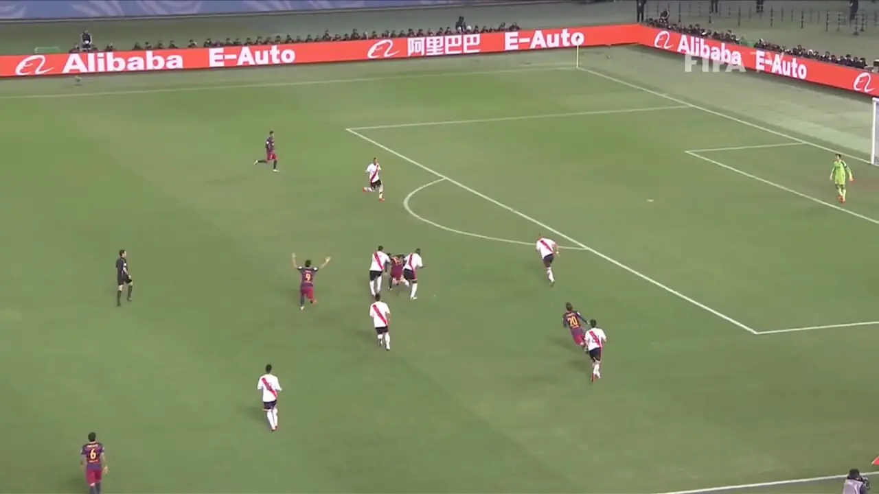 ویدئو: قهرمانی بارسا در جام باشگاه‌های جهان با غلبه بر ریورپلاته