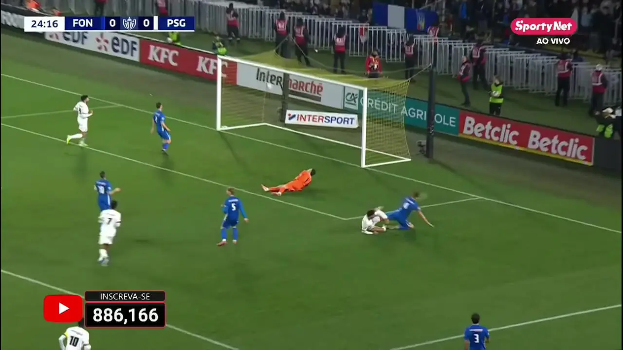 ویدیو: گل اول پاری سن ژرمن به فونتنی توسط دوئه