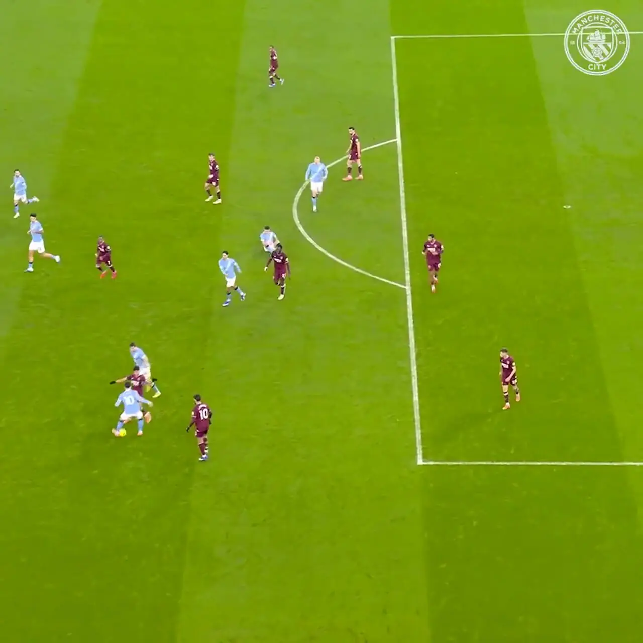 ویدئو: همکاری تماشایی برای رسیدن به گل در تیم گواردیولا