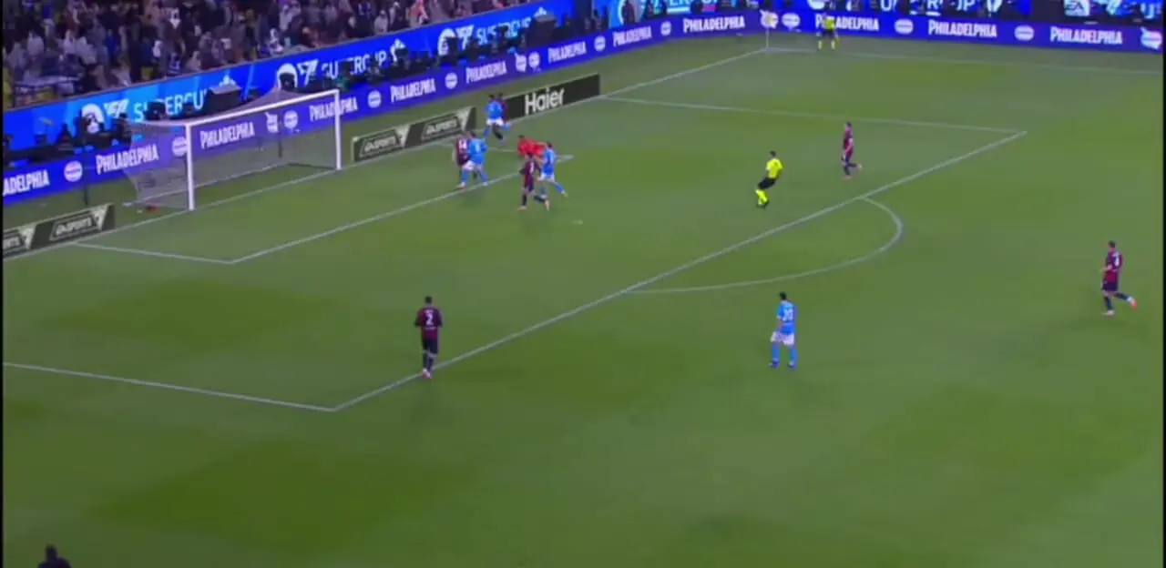 ویدیو: گل دوم ناپولی به بولونیا توسط نرس