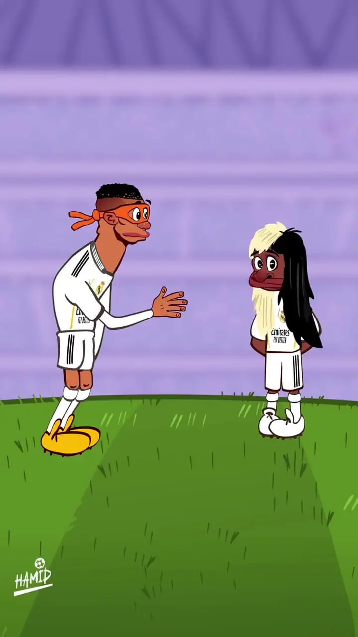 انیمیشن: امباپه در جست‌وجوی وینیسیوس ایده‌آل