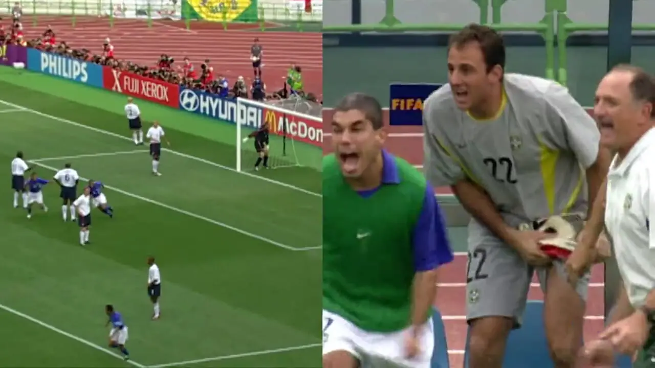 ویدئو نوستالوژی: واکنش جالب اسکولاری به گل رونالدینیو