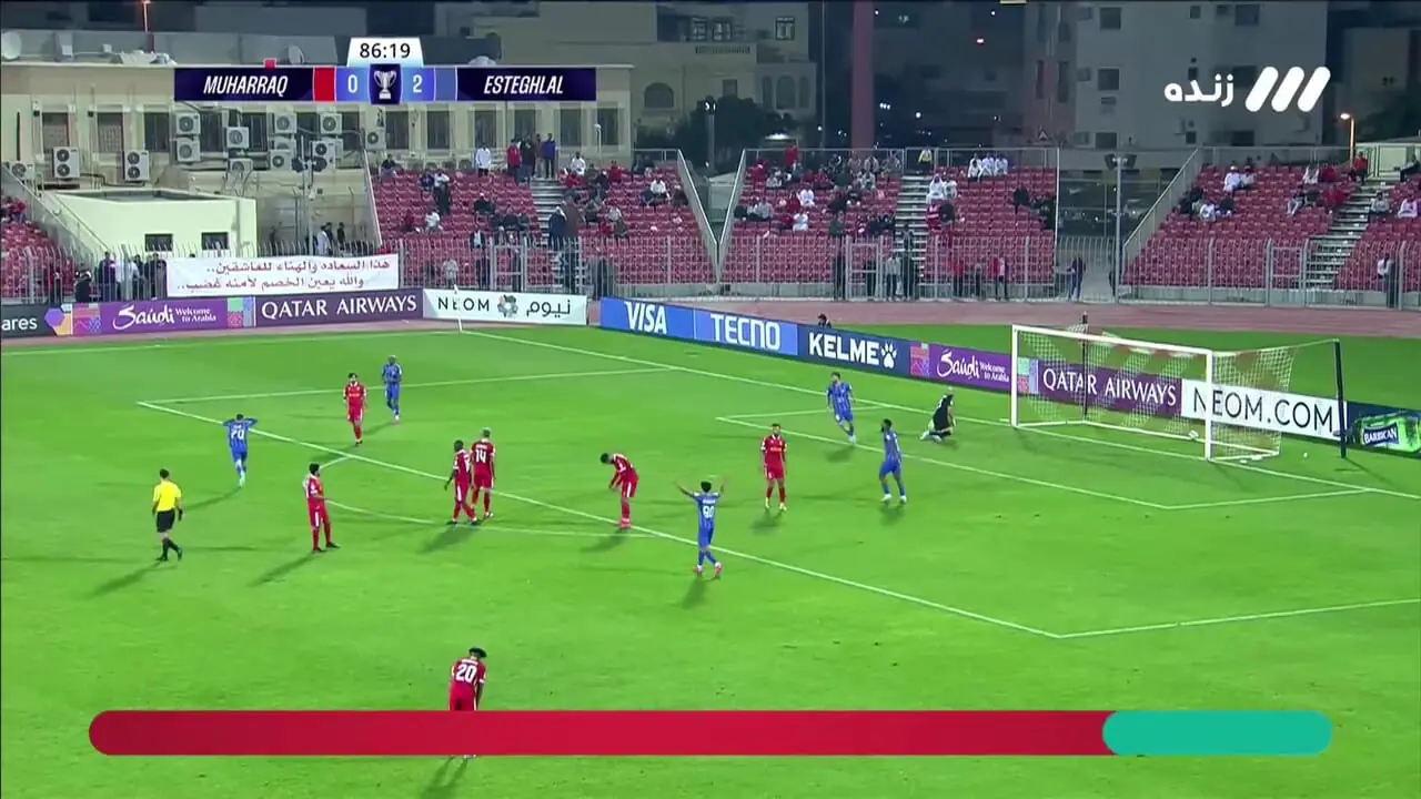 ویدیو: گل سوم استقلال به المحرق توسط آسانی