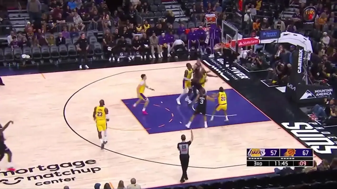 ویدئو: خلاصه بسکتبال فینیکس سانز - لس آنجلس لیکرز