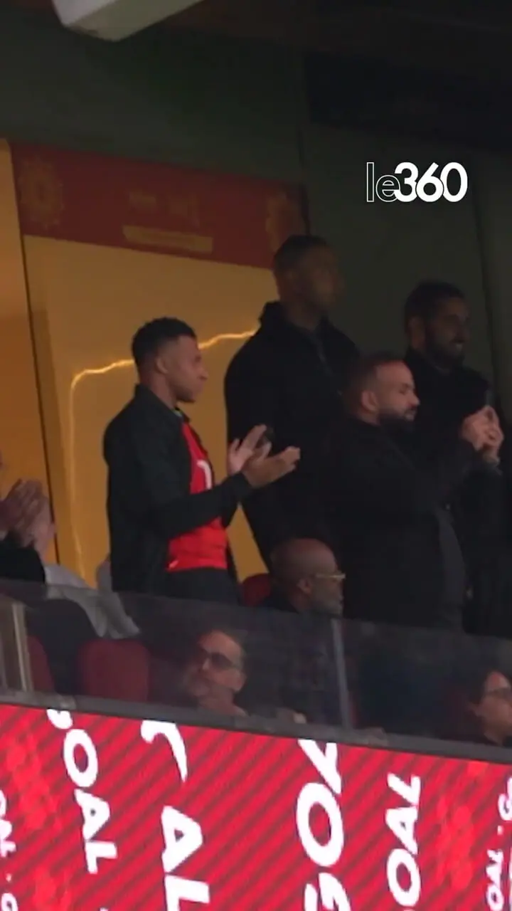 ویدئو: شادی امباپه پس از گلزنی هم‌تیمی‌اش در جام ملت‌های آفریقا