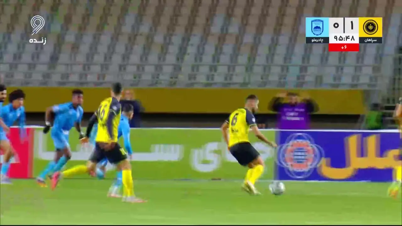 ویدیو: گل اول سپاهان به چادرملو توسط انزو کریولی