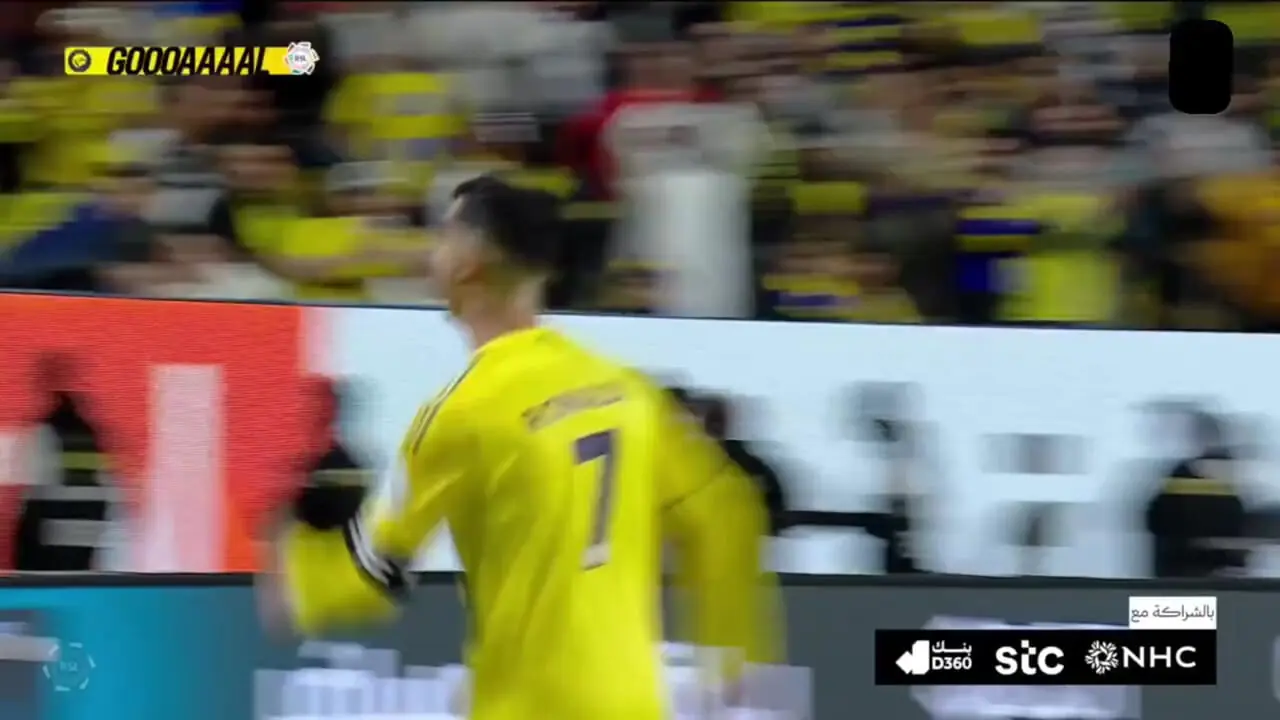ویدیو: گل دوم النصر به الاخدود توسط رونالدو