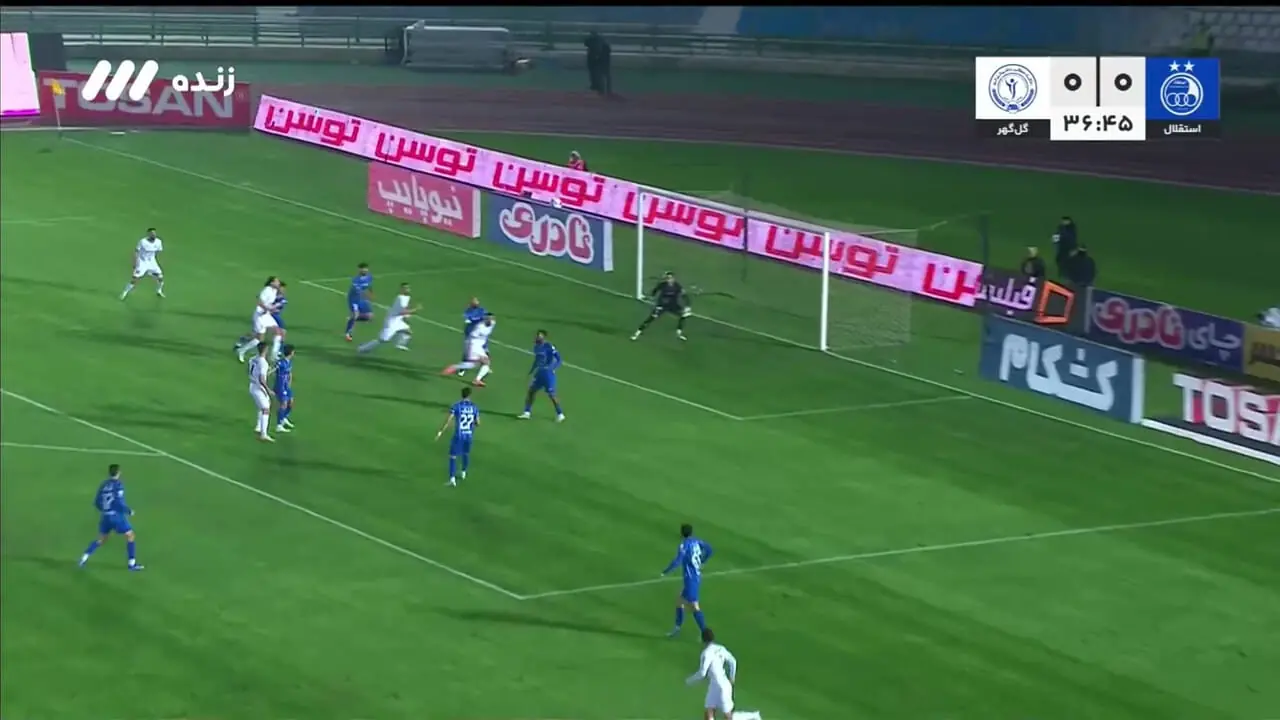 ویدیو: گل اول گلگهر به استقلال توسط پوریا شهرآبادی